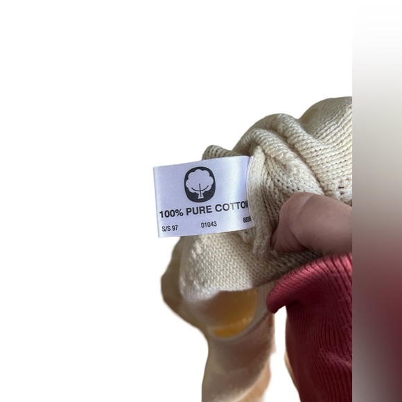 Vintage Tulchan Floral Embroidered Grandma Sweater Size M 90s Cottage Granola - Picture 3 of 5